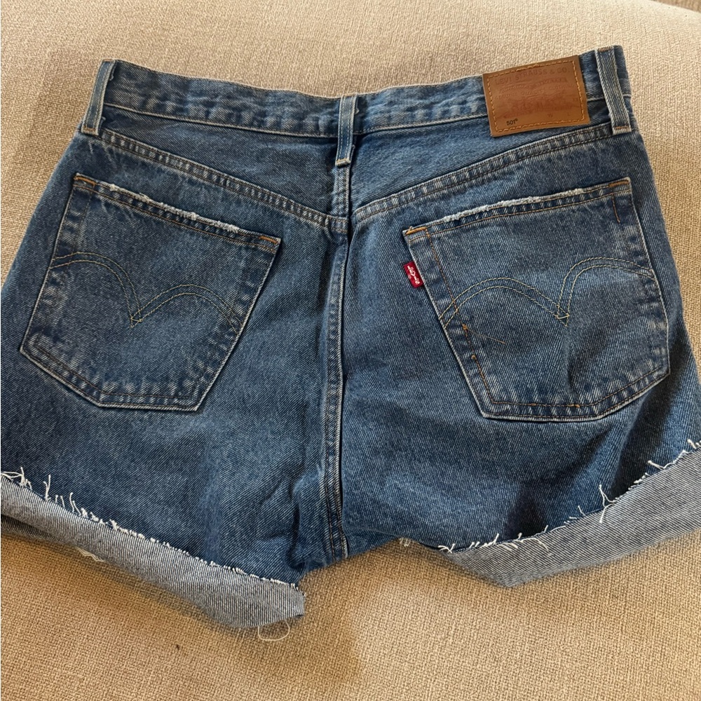 Levi's Classic Blue Jean Shorts